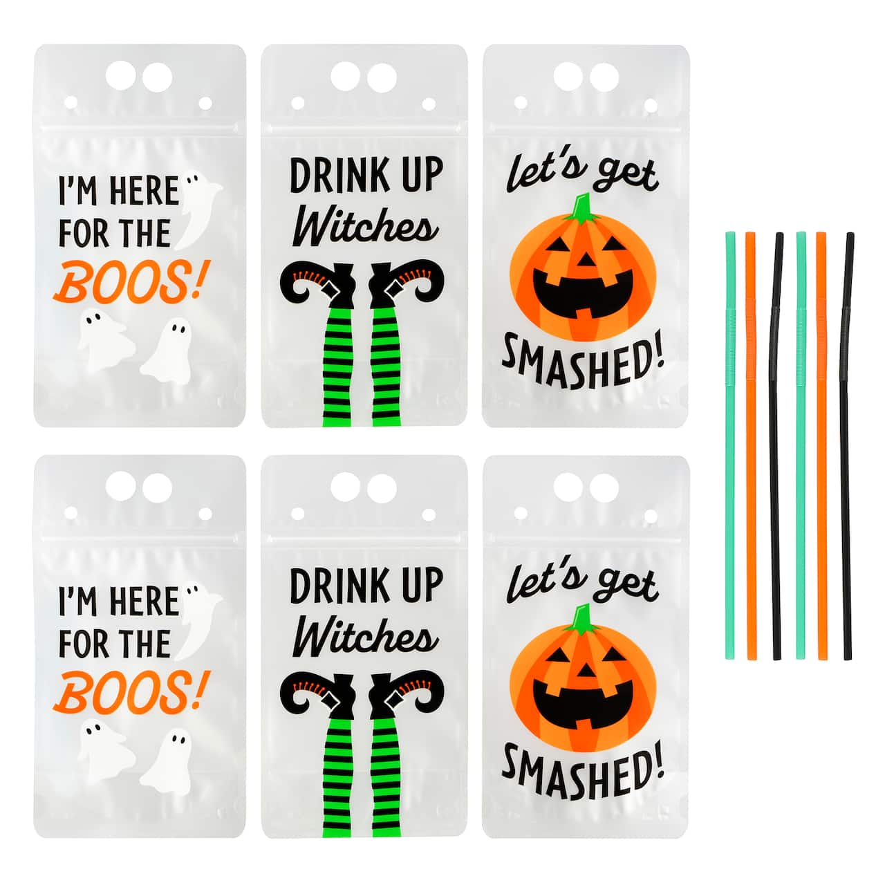 Halloween Drink Pouches, 6ct. by Celebrate It™